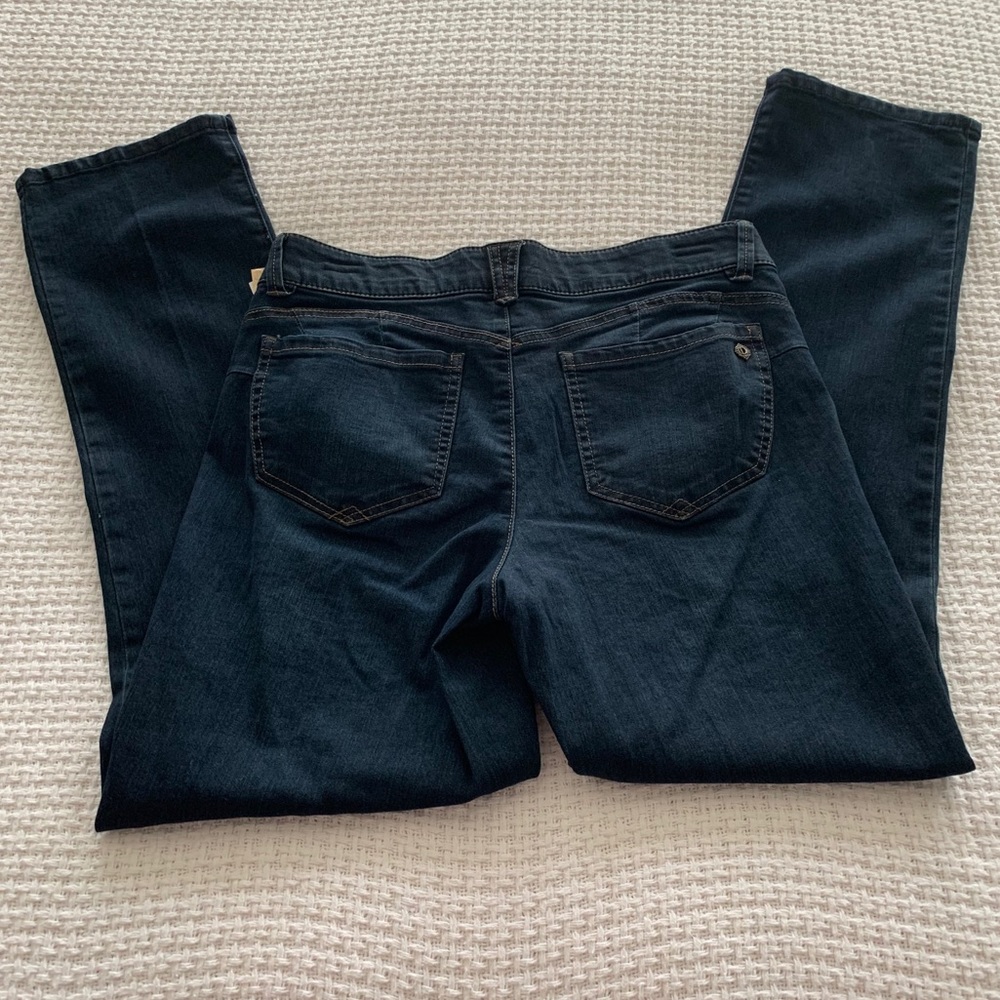 !!LAST CALL!!Democracy Indigo Straight Jeans Sz 12 - Picture 7 of 13